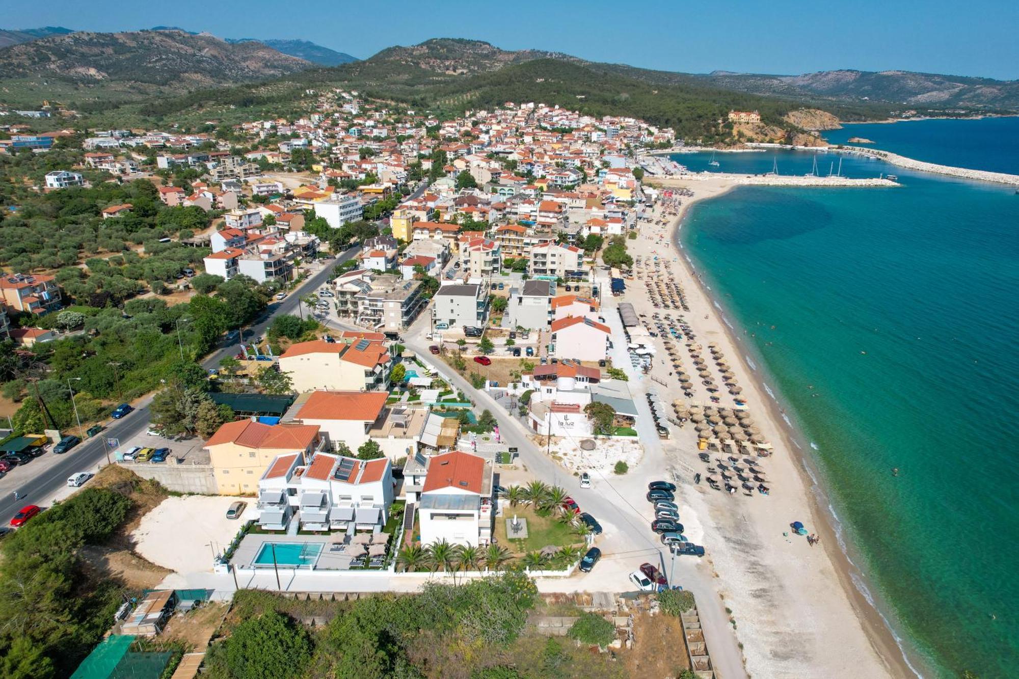 Sourinis Luxury Suites Limenaria  Dış mekan fotoğraf